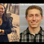 profile pictures of 2021 Gatzert fellows Shixin Huang and Michael Rosenberg
